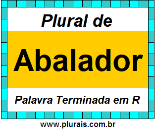 Plural de Abalador