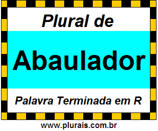 Plural de Abaulador