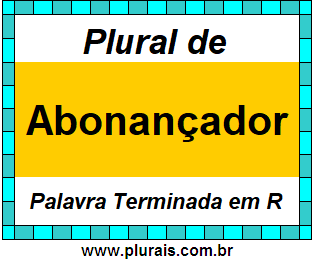 Plural de Abonançador