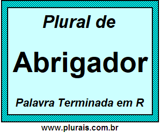 Plural de Abrigador