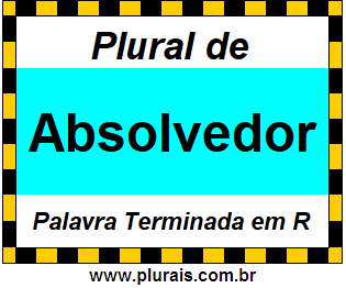 Plural de Absolvedor