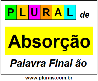 Plural de Absorção