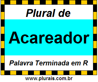 Plural de Acareador