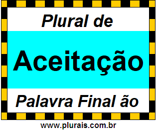 Plural de Aceitação