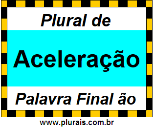 Plural de Aceleração