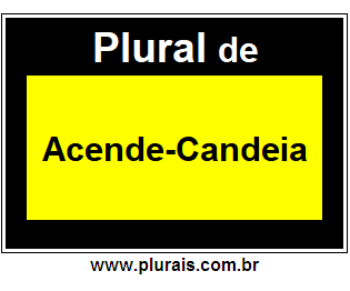 Plural de Acende-Candeia