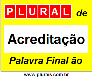 Plural de Acreditação