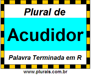 Plural de Acudidor