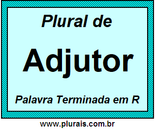 Plural de Adjutor