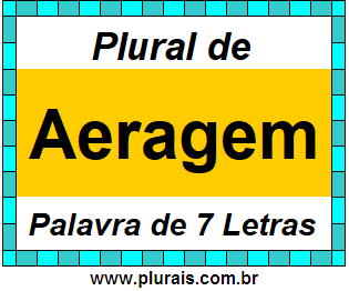 Plural de Aeragem