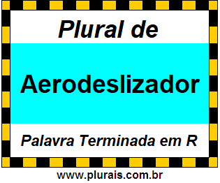 Plural de Aerodeslizador