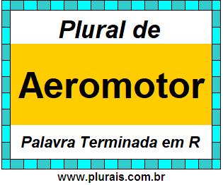 Plural de Aeromotor