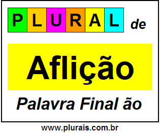 Plural de Aflição