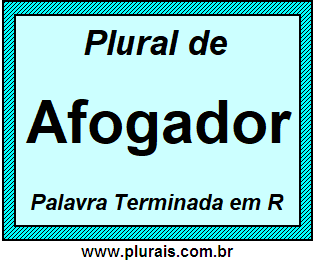 Plural de Afogador