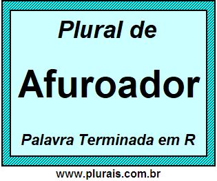 Plural de Afuroador