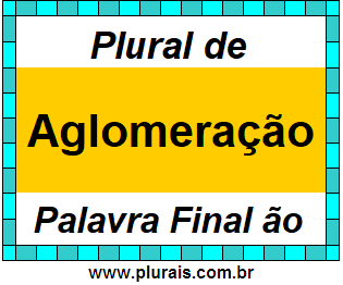 Plural de Aglomeração