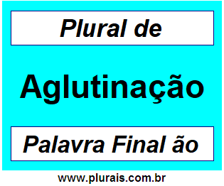 Plural de Aglutinação