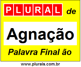 Plural de Agnação