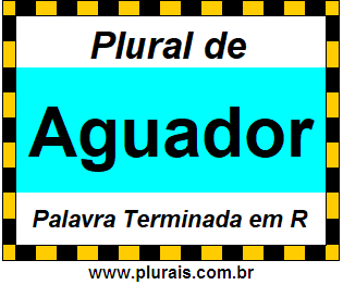 Plural de Aguador