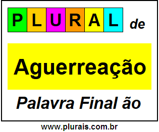 Plural de Aguerreação