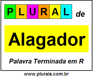 Plural de Alagador