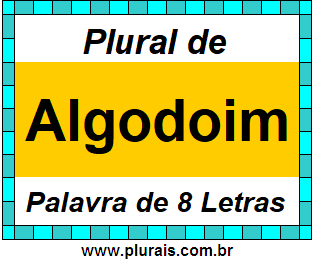 Plural de Algodoim