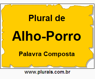 Plural de Alho-Porro