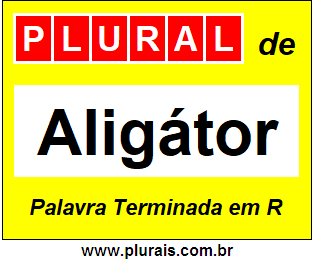 Plural de Aligátor