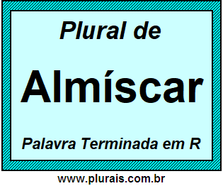 Plural de Almíscar