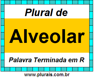 Plural de Alveolar