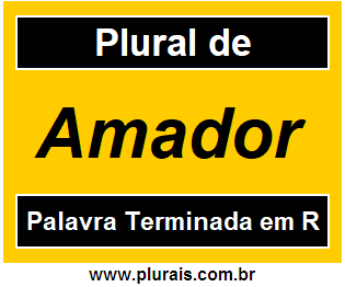 Plural de Amador