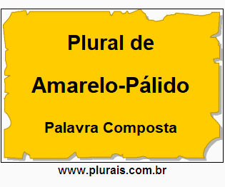 Plural de Amarelo-Pálido