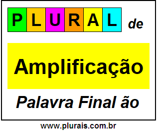 Plural de Amplificação