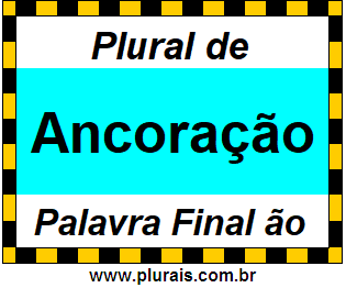 Plural de Ancoração