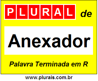 Plural de Anexador