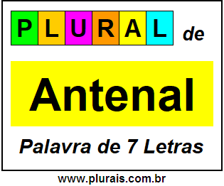 Plural de Antenal