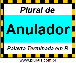 Plural de Anulador