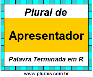 Plural de Apresentador