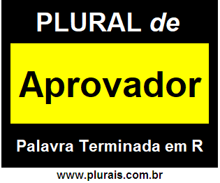 Plural de Aprovador