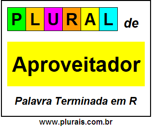 Plural de Aproveitador