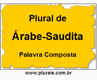 Plural de Árabe-Saudita