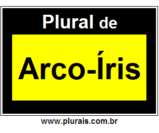 Plural de Arco-Íris