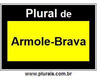 Plural de Armole-Brava