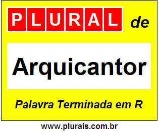 Plural de Arquicantor