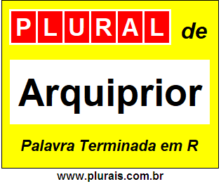 Plural de Arquiprior