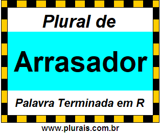 Plural de Arrasador