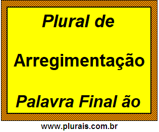 Plural de Arregimentação