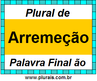 Plural de Arremeção