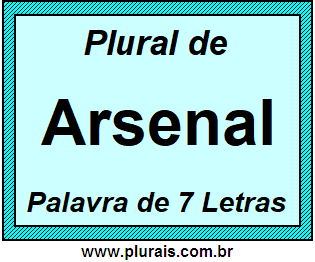 Plural de Arsenal