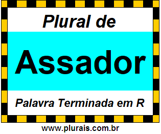 Plural de Assador